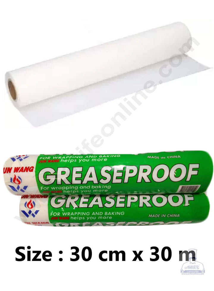 Cake Decor™ Greaseproof Paper For Wrapping and Baking 30 m Baking Paper