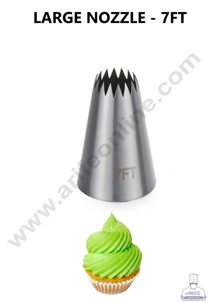 Cake Decor™ Large Nozzle - No. 7FT Piping Nozzle