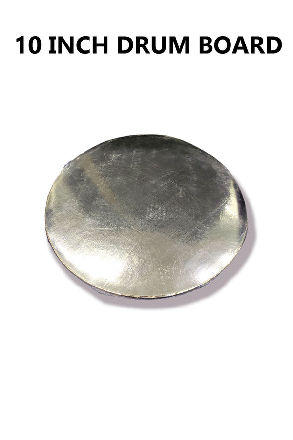 Cake Decor™ Made in India Gold Round Drum Cake Board Cake Base - 10 inch