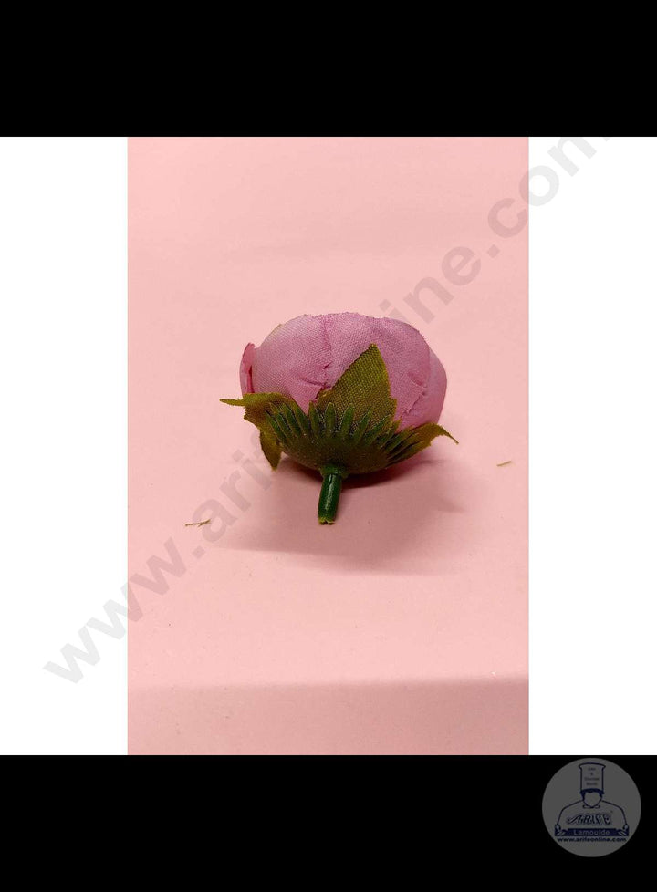 Cake Decor™ Medium Peony Artificial Flower For Cake Decoration – Pink( 1 pc pack )