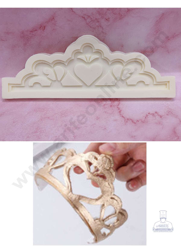 Cake Decor™ Silicon 1 Cavity Crown Shape Cake Fondant Mould SBSP-DYF6009