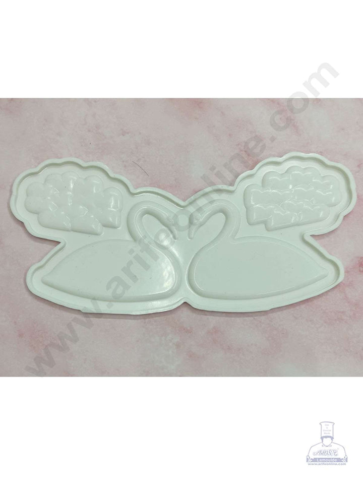 Cake Decor™ Silicon 2 Cavity Swan Shape Cake Decoration Mould SBSP-912