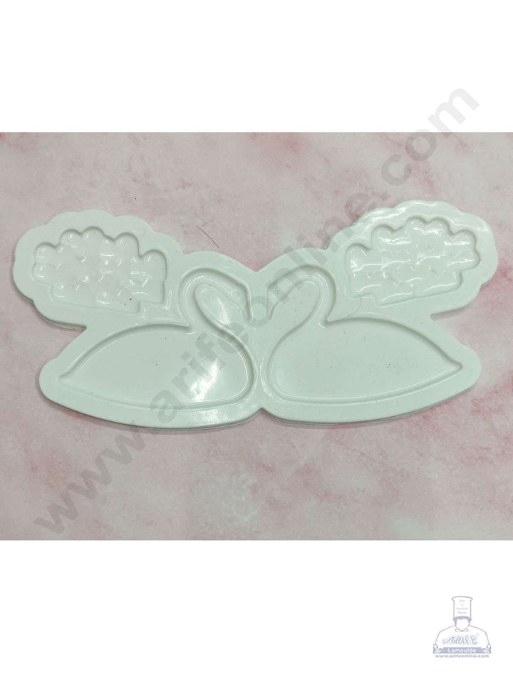 Cake Decor™ Silicon 2 Cavity Swan Shape Cake Decoration Mould SBSP-912