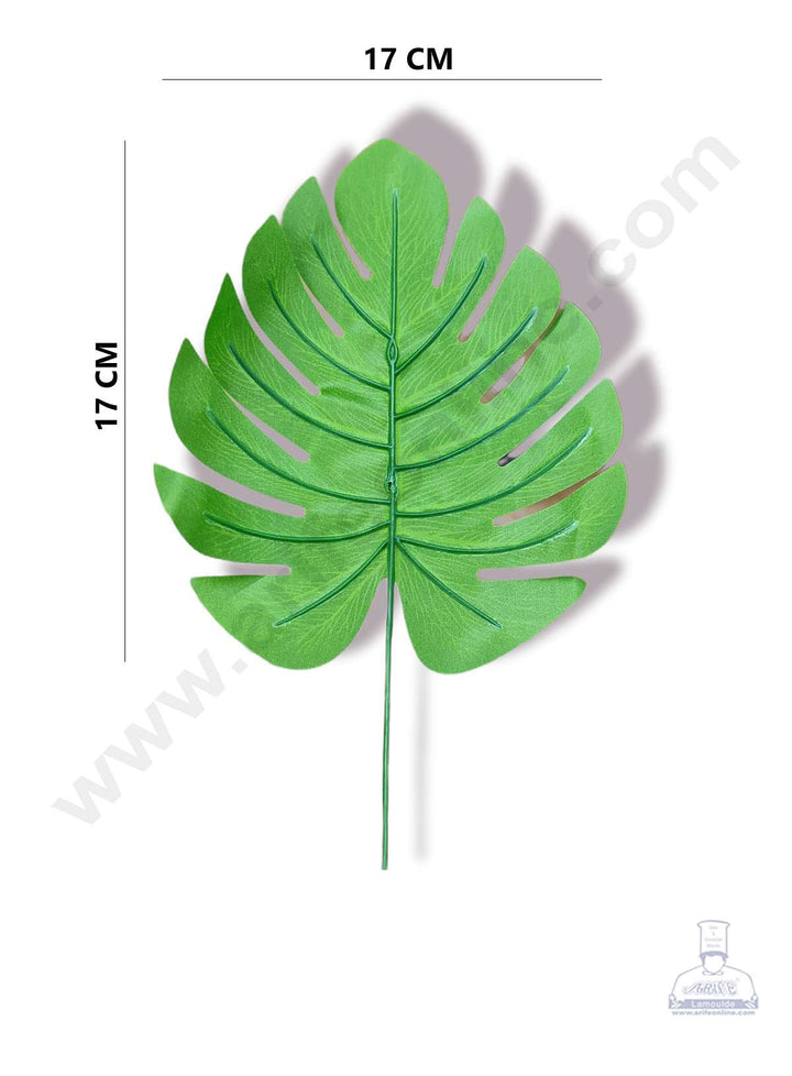 Cake Decor™Artificial Palm Leaf For Cake Decoration – Turtle Leaf ( 1 pc )