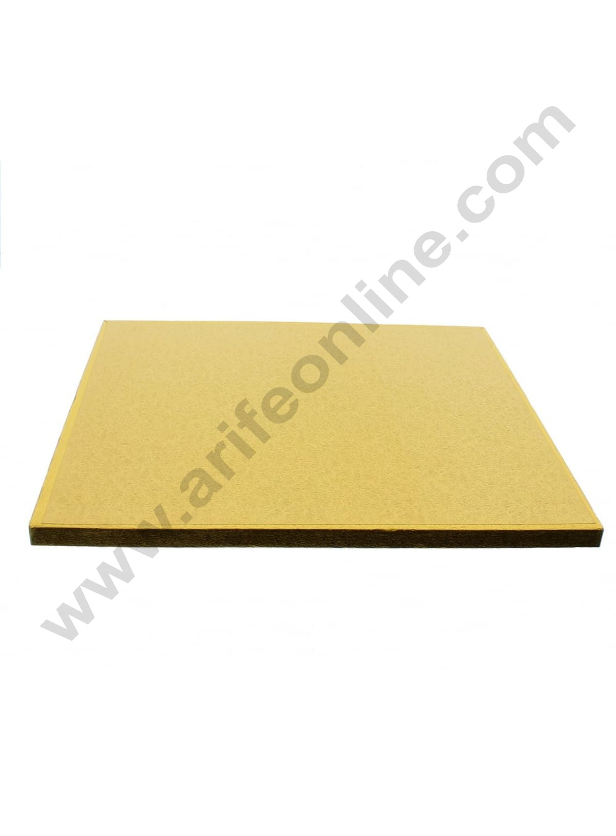 Cake Decor Gold Square Drum Cake Board Cake Base - 14 inch – Arife ...