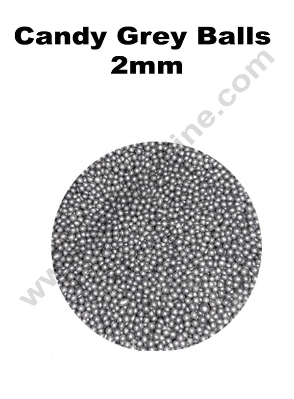 Candy Grey Balls 2mm