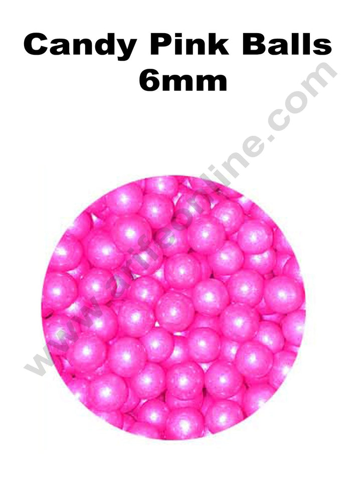 Candy Pink Balls 6mm