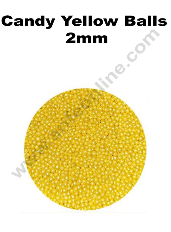 Candy Yellow Balls 2mm