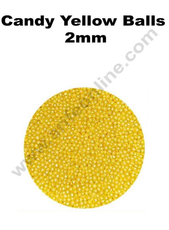 Candy Yellow Balls 2mm