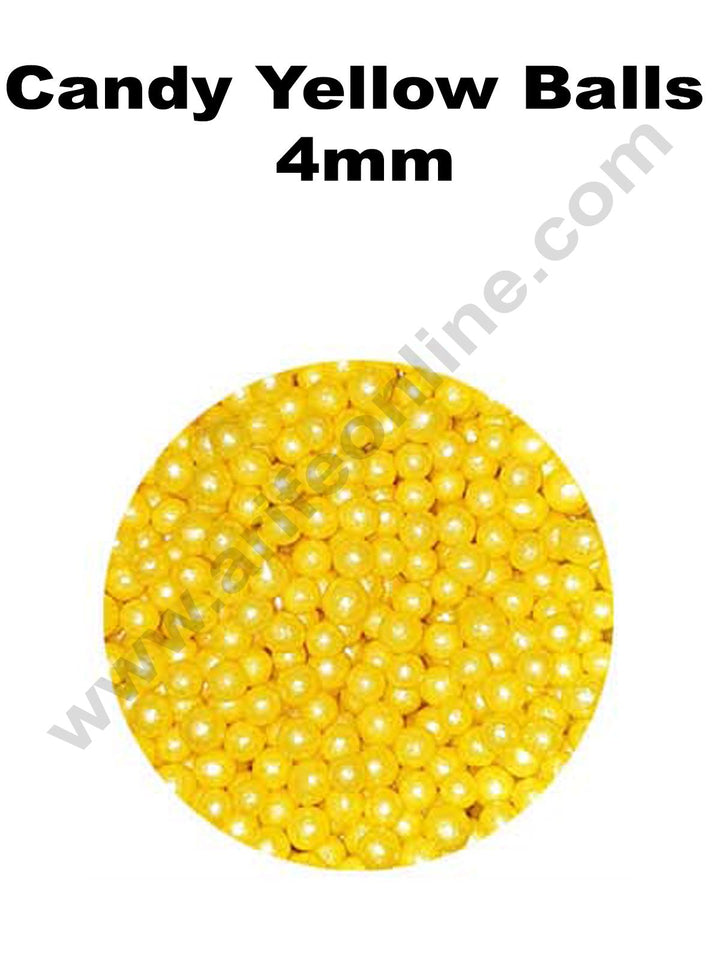 Candy Yellow Balls 4mm