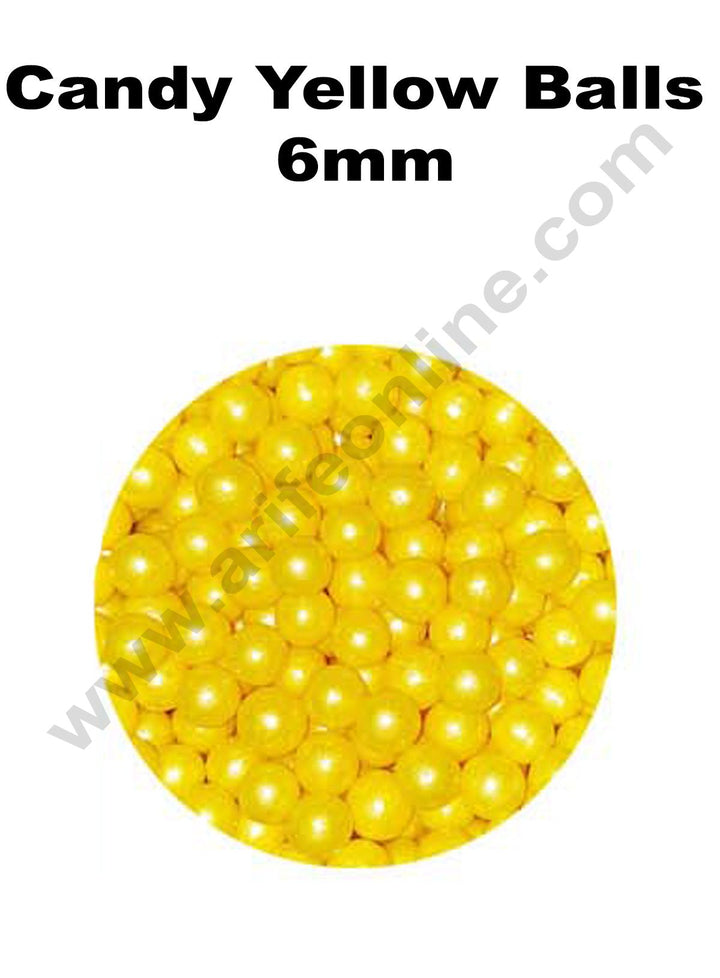 Candy Yellow Balls 6mm