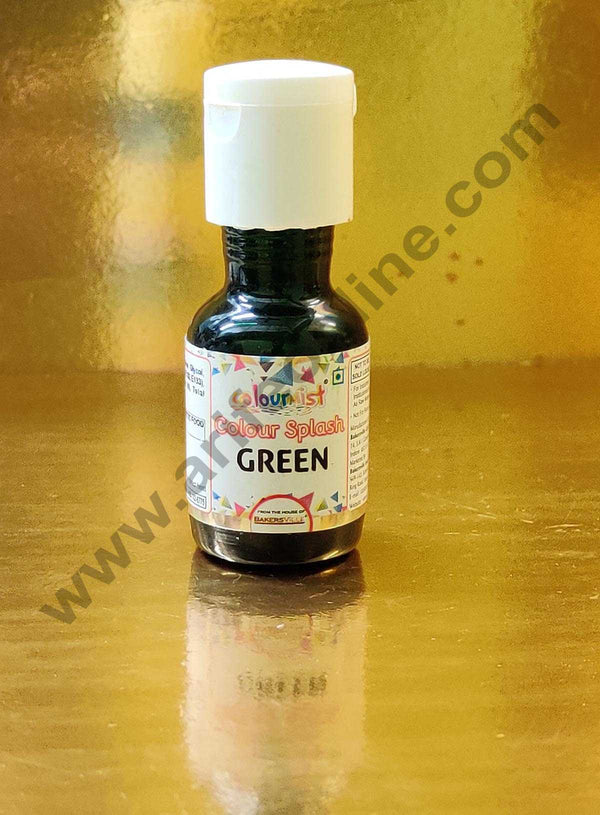 Colourmist Colour Splash Mini Liquid Food Colour - Green 20gm