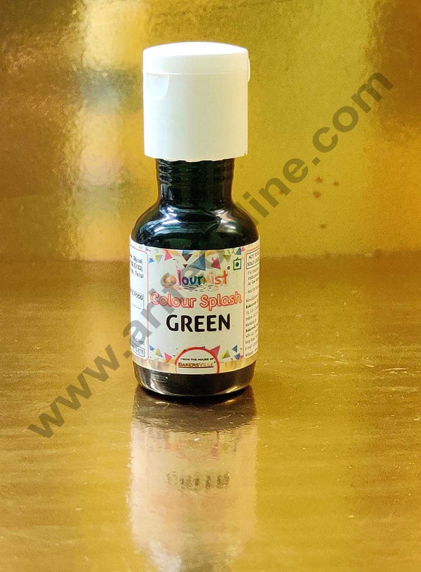 Colourmist Colour Splash Mini Liquid Food Colour - Green 20gm