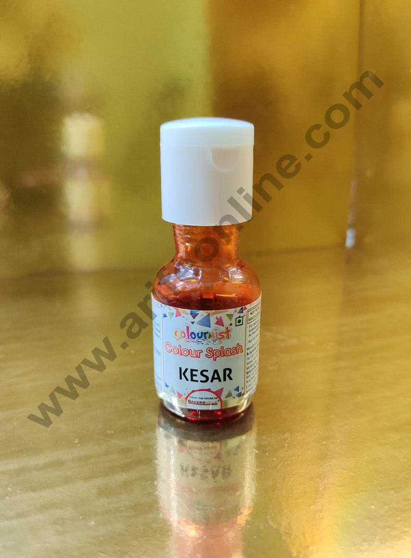 Colourmist Colour Splash Mini Liquid Food Colour - Kesar 20gm