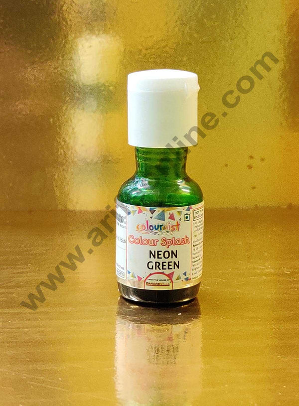 Colourmist Colour Splash Mini Liquid Food Colour - Neon Green 20gm