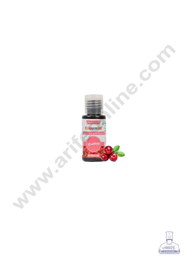 Colourmist Oil Colour With Flavour - Cranberry ( 30 Gram )