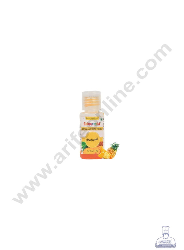 Colourmist Oil Colour With Flavour - Pineapple ( 30 Gram )