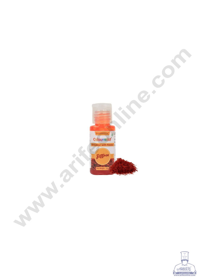 Colourmist Oil Colour With Flavour - Saffron ( 30 Gram )