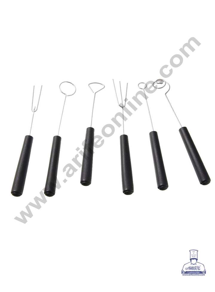 Cake Decor 6pc Chocolate Dipping Fork Set Baking Tool And Accessories SBDT-2601