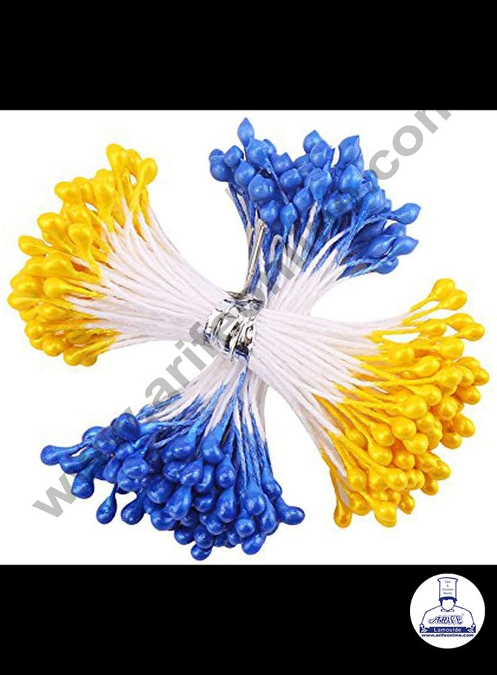 Cake Decor Assorted Flower Stamens Thread Pollen Pack of 8 Bunches for Flower Making