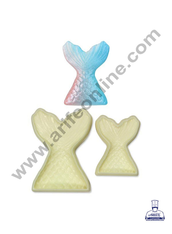 Cake Decor 2 Pieces Mermaid Tail Cutter Cake Decorating Tool