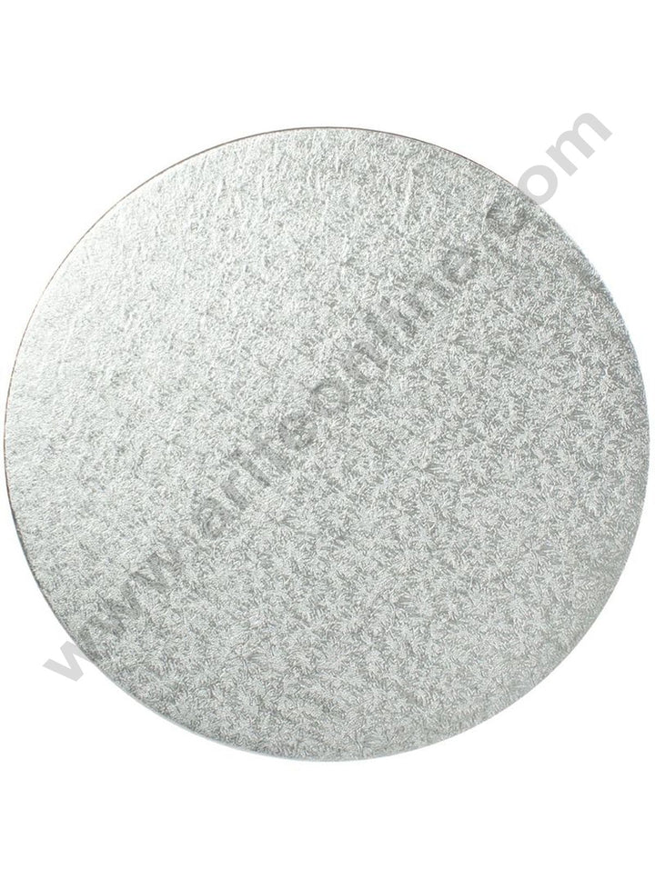 Drum Board round Silver