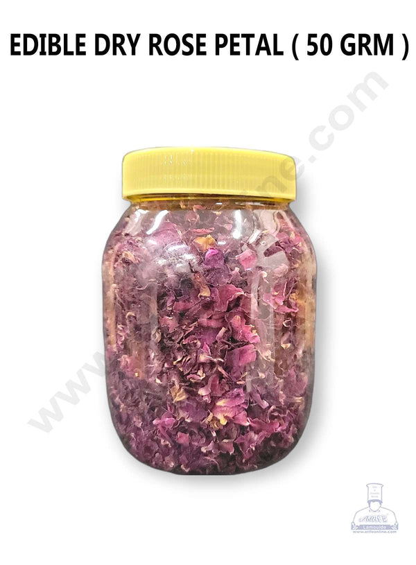 Edible Dry Rose Petal - 50 gm