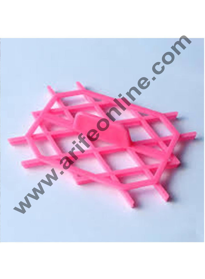 Cake Decor Fondant Quilt Square Cutter Cake Cupcake Embossing Decorating Tool Embosser cookie mold