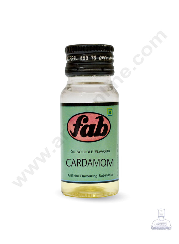 Fab Oil Soluble Flavours - Cardamom (30 ML)