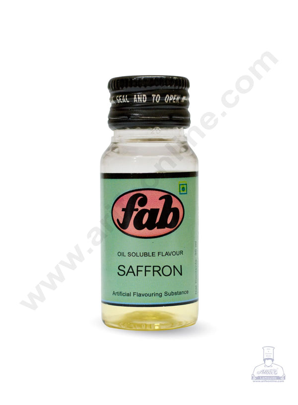 Fab Oil Soluble Flavours - Saffron (30 ML)