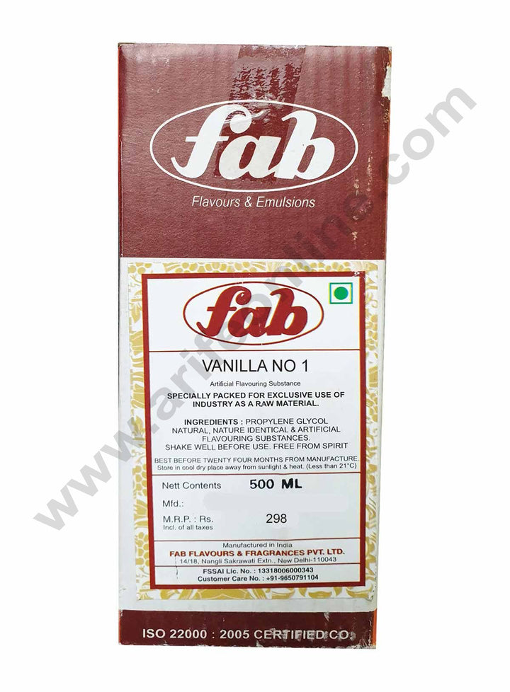 Fab Vanilla No 1 500 ML