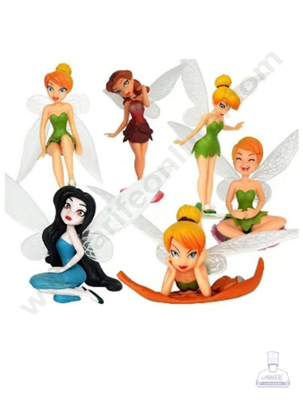 Cake Decor 6 Pieces Fairy Tale Plastic Toys for Cake Toppers