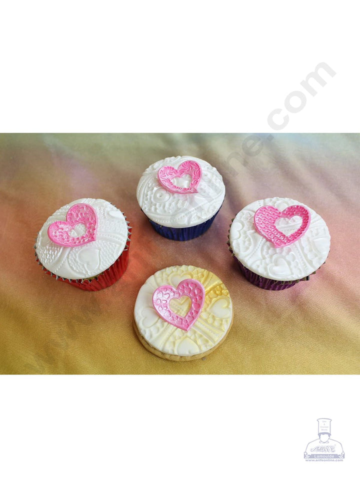 Cake Decor 4 Pieces Plastic Fantasy Heart For Cake Decorations