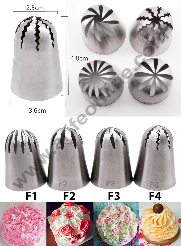 Icing Nozzles Pastry Nozzle Mold Set Cake Decor Specialty Flower
