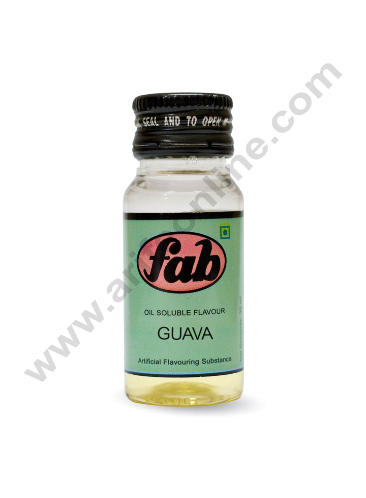 Fab Oil Soluble Flavours - Guava (30 ML)