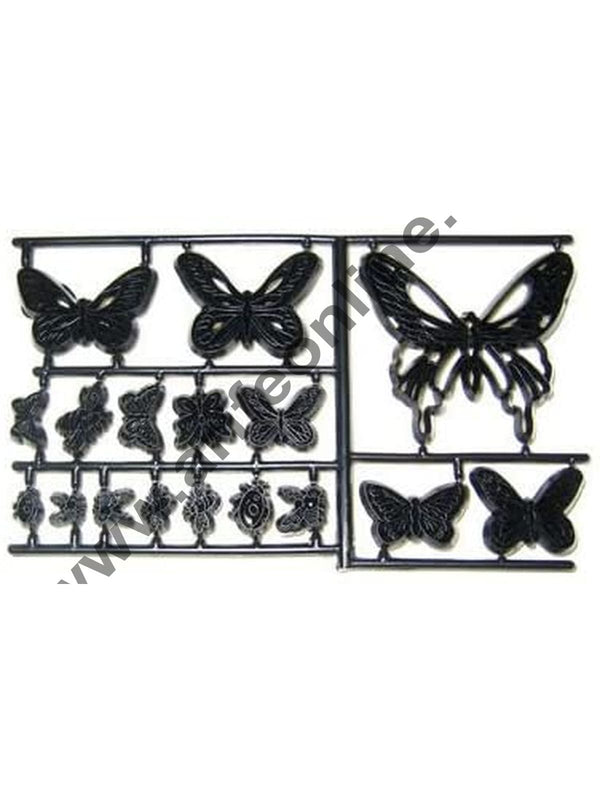 Cake Decor Patchwork Cutters Butterflies Silhouette Cookie Cutter Plastic Sugarcraft Cake Decorating Tools