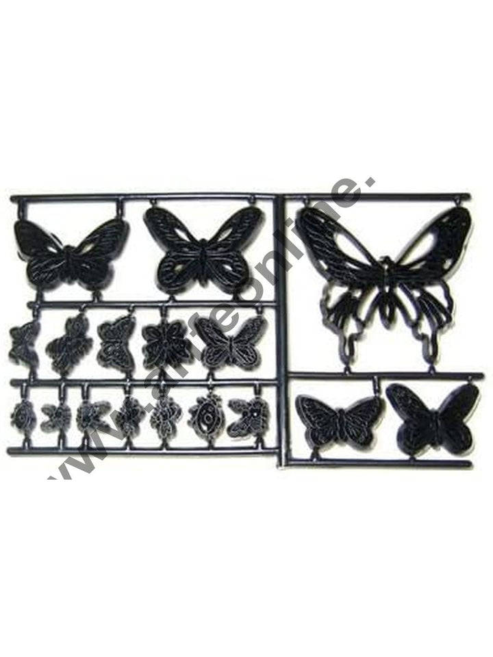 Cake Decor Patchwork Cutters Butterflies Silhouette Cookie Cutter Plastic Sugarcraft Cake Decorating Tools