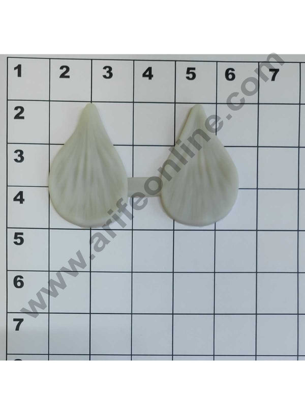 Cake Decor Silicon 2Pcs Veiners Leaves Fondant Clay Marzipan Cake Decoration Mould SBSP-717