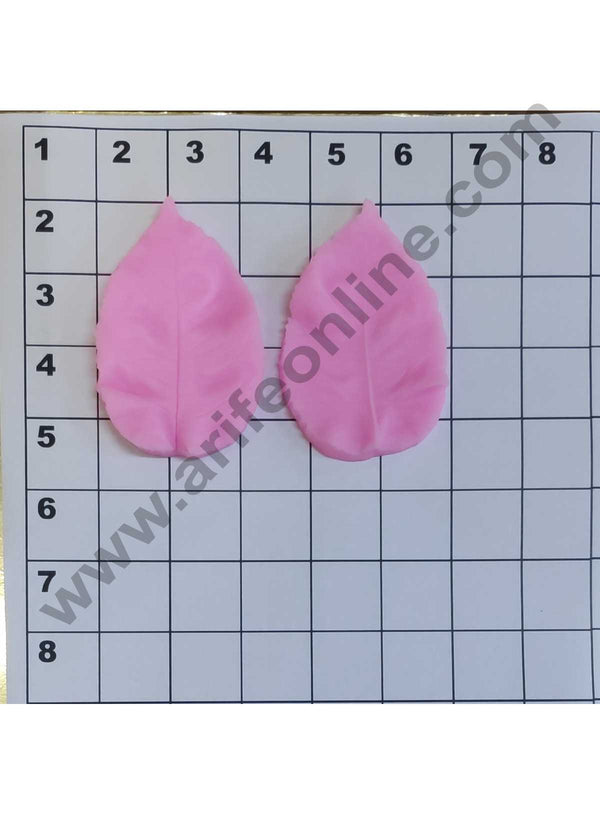 Cake Decor Silicon 2Pcs Veiners Leaves Fondant Clay Marzipan Cake Decoration Mould SBSP-710