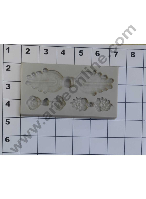 Cake Decor Silicon Jewellery Shape Fondant Clay Marzipan Cake Decoration Mould SBSP-517