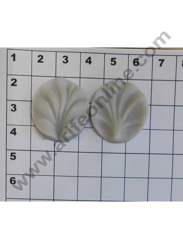 Cake Decor Silicon 2Pcs Veiners Leaves Fondant Clay Marzipan Cake Decoration Mould SBSP-718