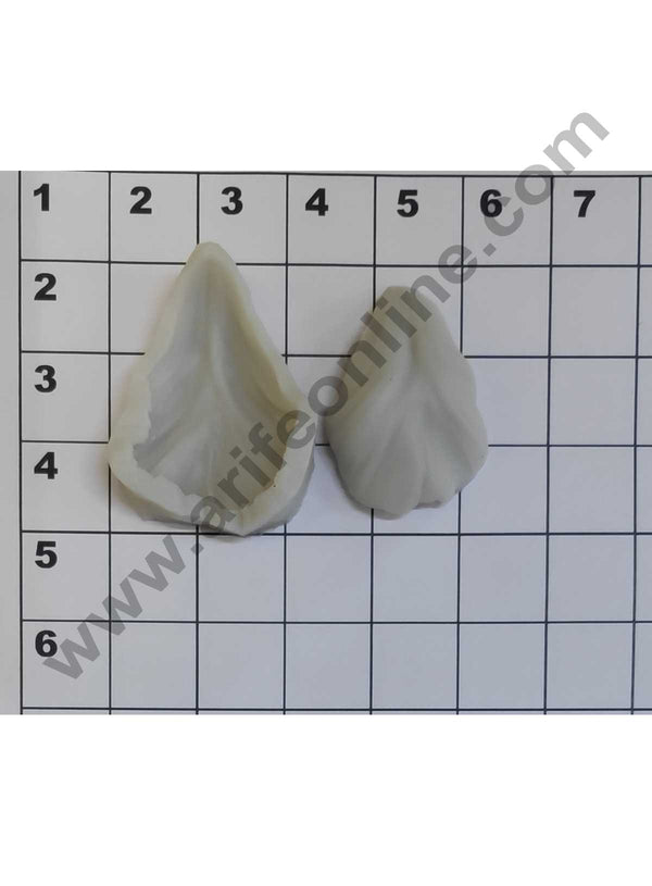 Cake Decor Silicon 2Pcs Veiners Leaves Fondant Clay Marzipan Cake Decoration Mould SBSP-711