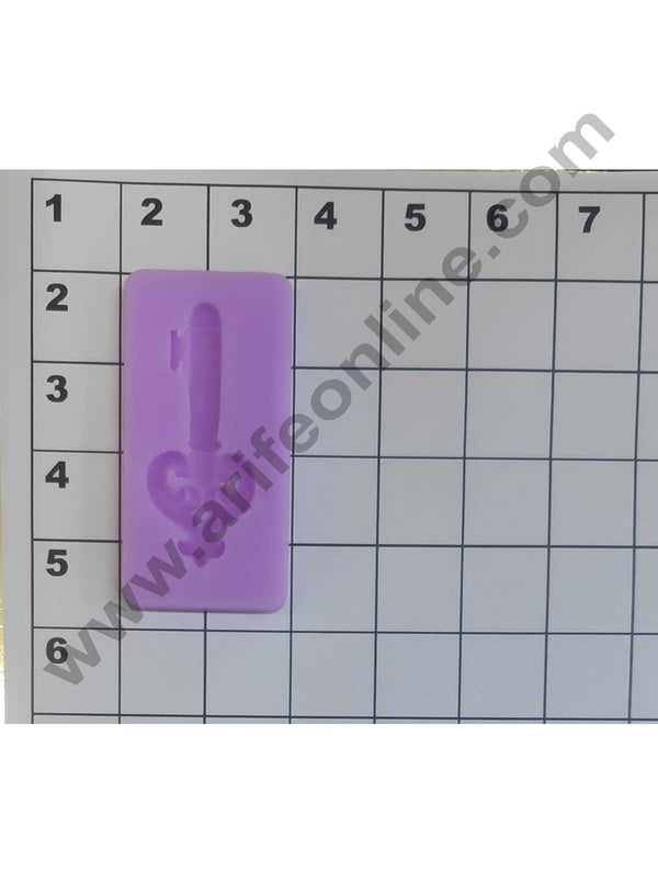 Cake Decor Silicon 1Pcs Key Mold Design Fondant Clay Marzipan Cake Decoration Mould