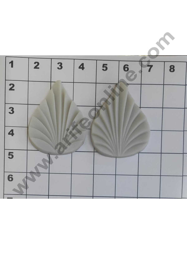 Cake Decor Silicon 2Pcs Veiners Leaves Fondant Clay Marzipan Cake Decoration Mould SBSP-709