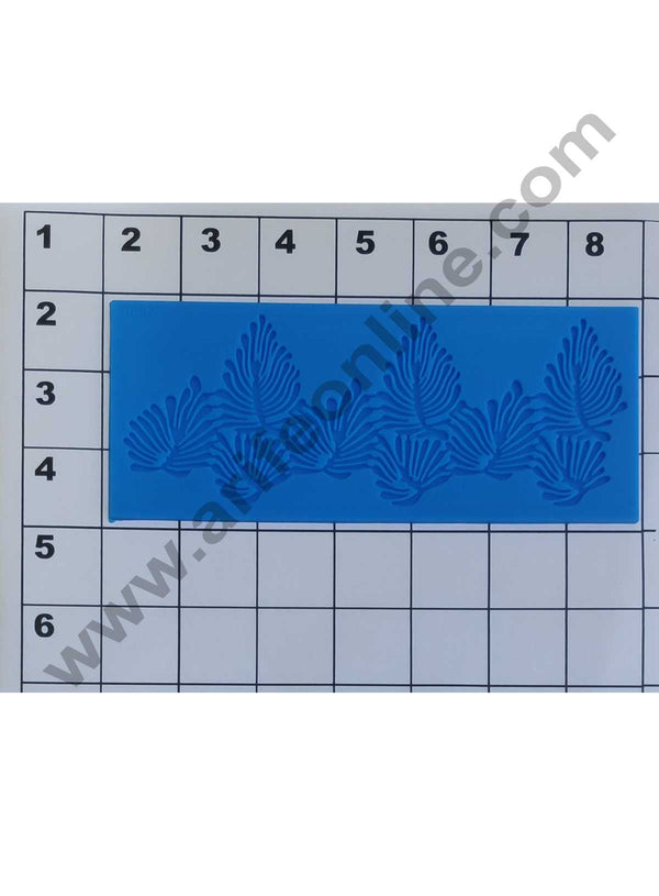 Cake Decor Silicon 1 Cavity Border Lace Pattern Silicone Fondant Mould Marzipan Mould