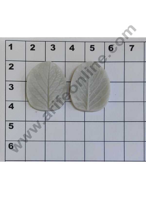 Cake Decor Silicon 2Pcs Veiners Leaves Fondant Clay Marzipan Cake Decoration Mould SBSP-197