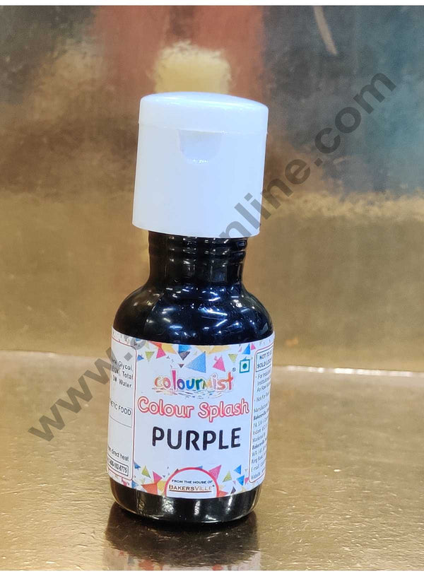 Colourmist Colour Splash Mini Liquid Food Colour - Purple 20gm