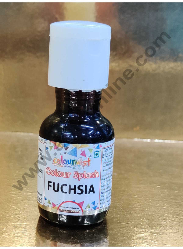 Colourmist Colour Splash Mini Liquid Food Colour - Fuchsia 20gm
