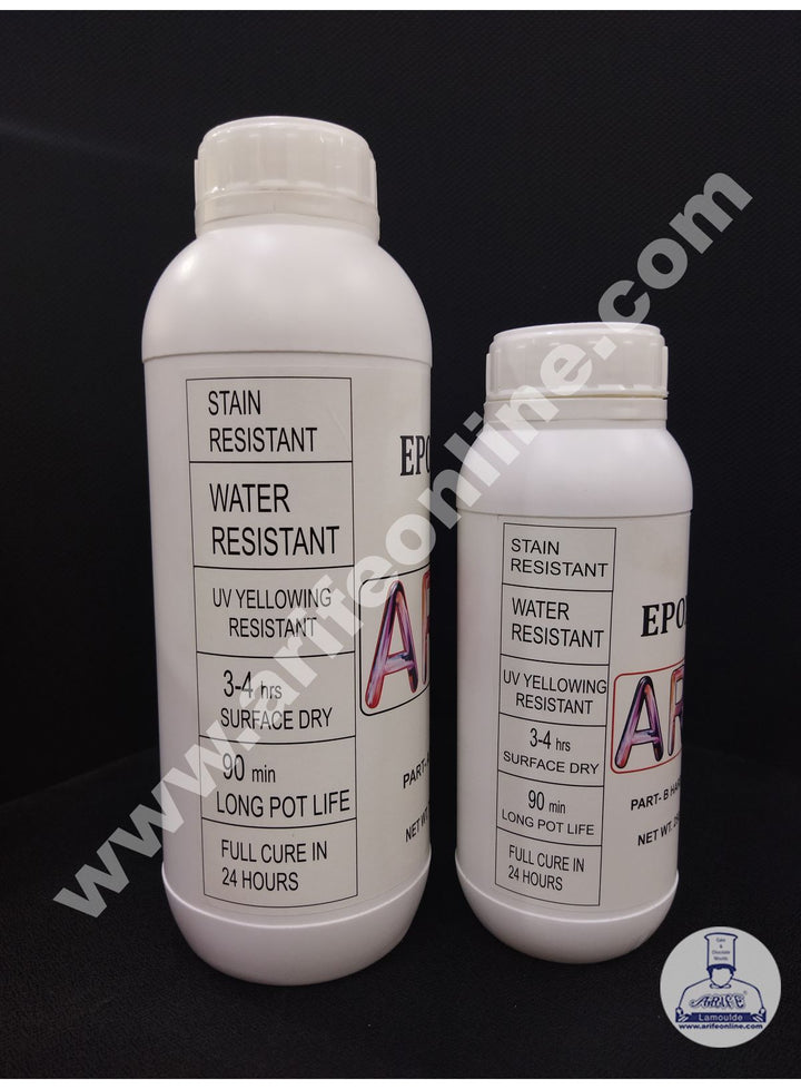 Cake Decor Non Toxic Epoxy Art Resin And Hardener Starter Kit