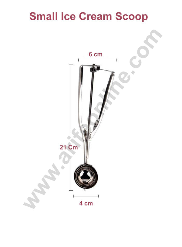 Dimension : Length - 21 CM x Scoop Depth - 4 CM